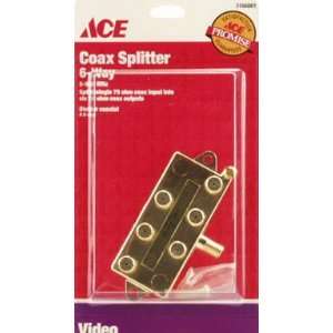  Ace 6 Way Coax Splitter (3166881) Electronics