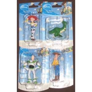  Disney Toy Story 3 inch Mini Figurines Set Buzz Woody Rex 