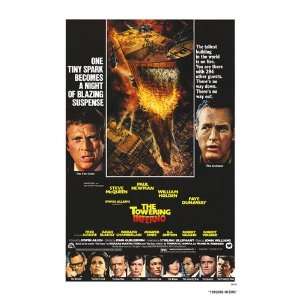  Towering Inferno Movie Poster, 11 x 17 (1974)