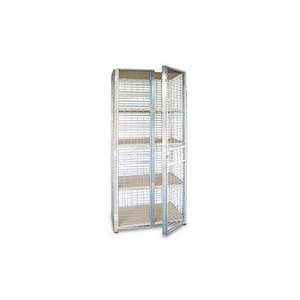 com METAL POINT 2 Security Shelving Unit with particle board Shelves 