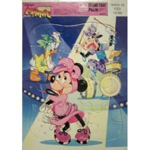    Totally Minnie Mouse & 12 Piece Frame Tray Puzzle Toys & Games