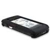 BLACK+CLEAR CRYSTAL CASE+SCREEN LCD PRO FOR LG VERIZON enV TOUCH 