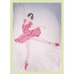  Ballerina Do It Yourself Paint By Number Wall Mural Kit 