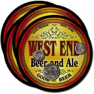  West End , CO Beer & Ale Coasters   4pk 