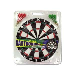  Dartboard with 6 darts   Pack of 8 Toys & Games