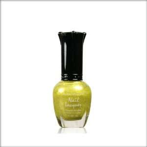  KleanColor Nail Polish Lacquer Holo Yellow Top Coat Clean 