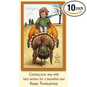 com Old World Christmas Coming Your Way Thanksgiving Cards Pack of 10 