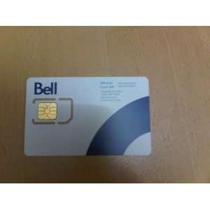  Bell Mobility Canda Sim Card Unactivated New: Cell Phones 