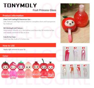 distributed by tonymoly head office in korea tonymoly 7 fruit princess 