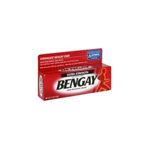  Bengay Pain Relieving Cream Ultra Strength, 4 oz (Pack of 