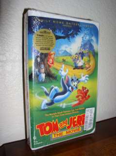 Tom and Jerry   The Movie (VHS,1999,NEW,Clamshell) 012232741637  