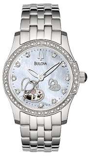 Bulova Womens Automatic Diamond BVA Series 130 Watch 96R122  