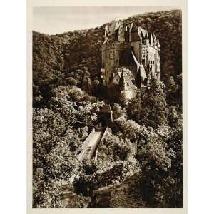  1925 Burg Eltz Medieval Castle Mosel River Germany 