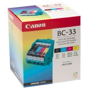  Canon BC 33 Color BJ Cartridge Electronics