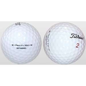  Single Titleist Pro V1x 332   Mint Refinished Golf Balls 
