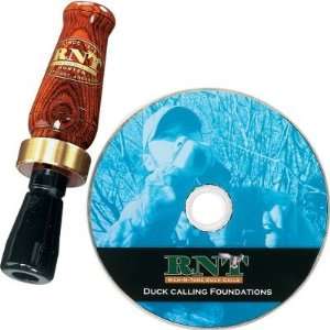  RNT Hunter Duck Call Instructional DVD Combo Sports 