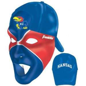   Kansas Jayhawks Collegiate Fan Face and Rally Cap: Sports & Outdoors