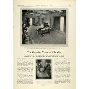  1930 Ad Mohawk Carpet Chenille Decor Floor Coverings Ray D 