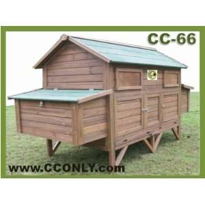   CC 66 Chicken Coop , Hens House Or Rabbit Hutch Patio, Lawn & Garden