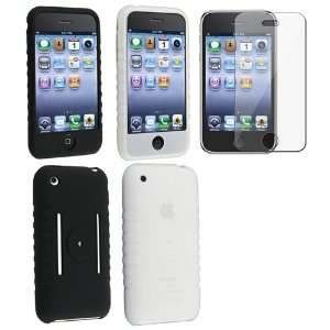   SKIN CASES COVER+SCREEN GUARD Compatible With iPhone® 2G Electronics