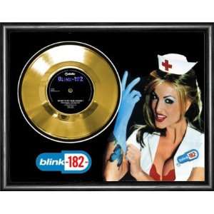  Blink 182 What`s My Age Again? Framed Gold Record A3 