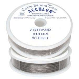  Acculon Tigertail Beading Wire Med/Hvy 7 Strand .018 30ft 