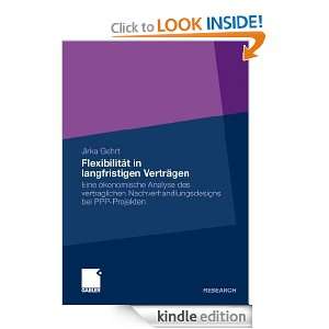 Flexibilität in langfristigen Verträgen: Eine ökonomische Analyse 