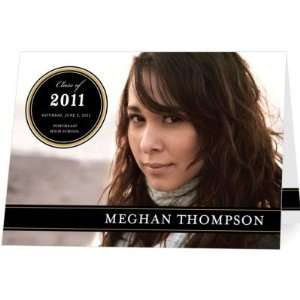  Graduation Announcements   Round Seal By Ann Kelle Office 