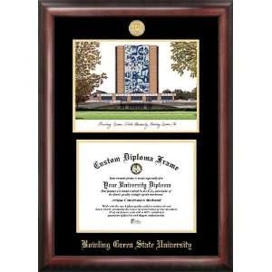  Bowling Green State Gold Embossed Diploma Frame with 