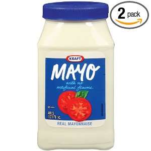 Kraft Mayonnaise, 48 Ounce Container (Pack of 2)  Grocery 