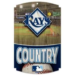    MLB Tampa Bay Rays Wall Sign   Rays Country: Sports & Outdoors