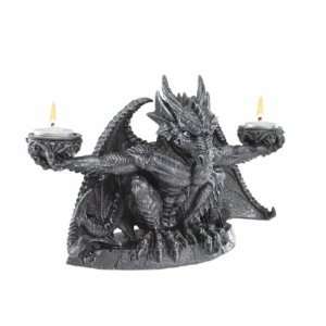  Judging the Darkness Dragon Candleholder