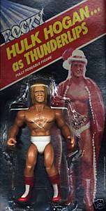 Inch Thunderlips Hulk Hogan Figure, 1985, MOC Rocky 3  