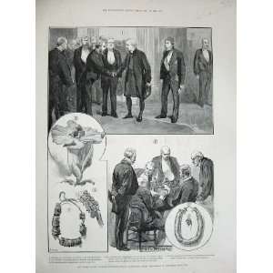  1889 Burlington House Scientific Novelties Society Men