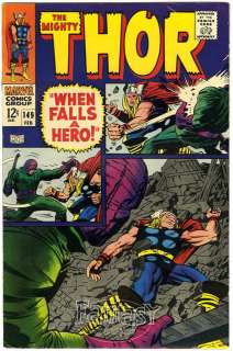 Thor #149 (1968) VF 8.0 Marvel Comics  