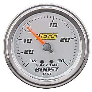  JEGS Performance Products 41224 2 5/8 Vacuum/Boost Gauge 