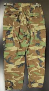USGI Medium Reg Camo Hunting Trouser Pants Woodland BDU Cargo US Army 