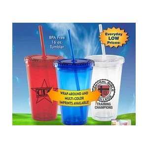 JK 5806    The Thirst Quencher 16oz Insulated Tumbler  