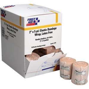  Elastic Bandage Wrap with 2 Fasteners