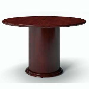 Hennessy Round Conference Table in Dark Cherry Size: 48 
