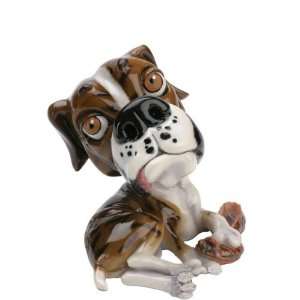  Little Paws Alfie The Boxer Dog Figurine 