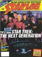Starlog Magazine #124, Star Trek: TNG 1987 VERY FINE+  