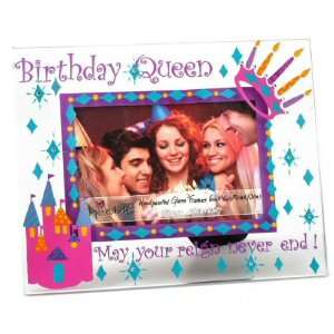  Birthday Queen Hand Painted Picture Frame, Set of 2 