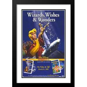 The Sword in the Stone 32x45 Framed and Double Matted 