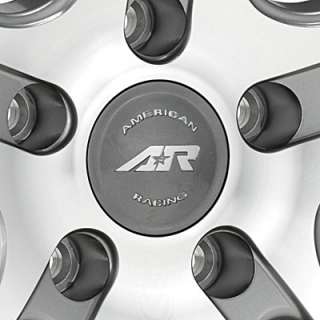 American Racing Axl Machined w/Anthracite Accent