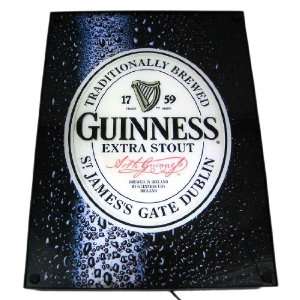 Guinness Extra Stout Label Neon Light Box Beer