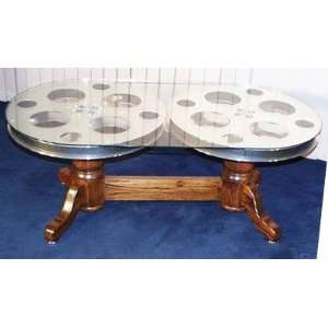  Home Theater Coffee Table with Reel Top: Home & Kitchen