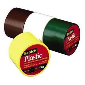   3M 191BN 1 1/2 X 125 Brown Plastic Tape (72 Rolls): Office Products