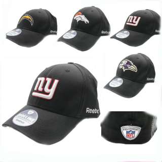 NFL Team Reebok Sideline Flex Fit Hat Ball Cap   Assorted Teams  