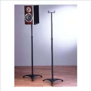    VTI BLE201 Surround sound black speaker stand: Furniture & Decor